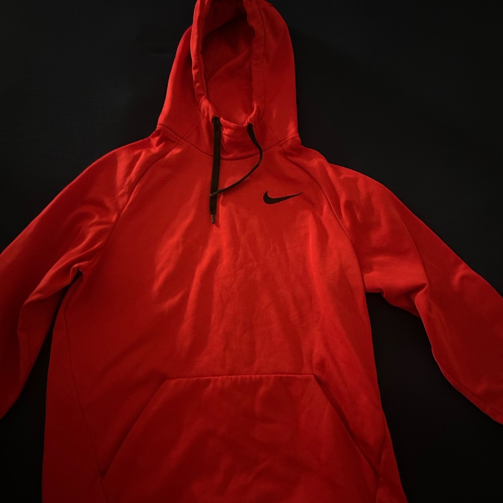 Red Nike sweater size medium